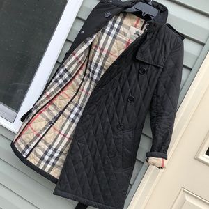 Authentic Burberry quilted jacket